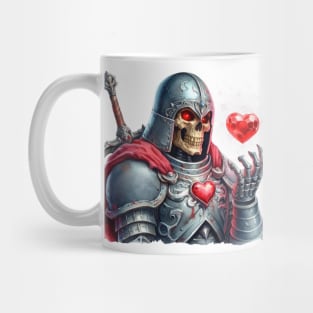 Skeleton Knight Finds Love Mug